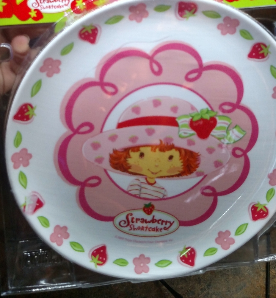Strawberry shortcake dinnerware se…